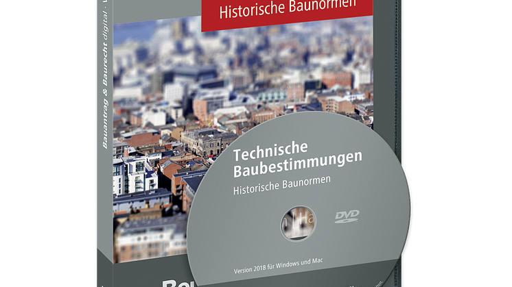 Technische Baubestimmungen – Historische Baunormen, Version 2018 