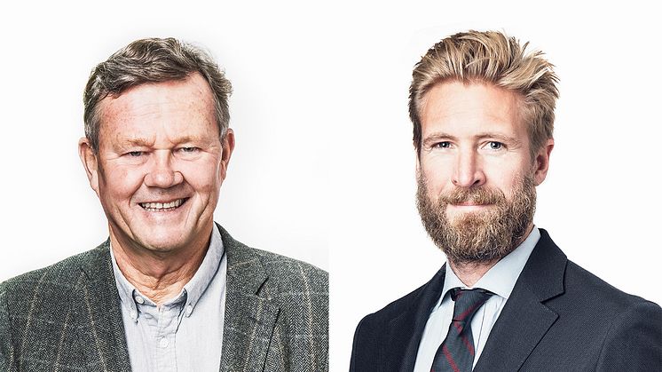 Stefan Lindgren, ordförande Svenska Läkaresällskapet och Karl Sallin ledamot i Läkaresällskapets nämnd och ordförande i det tidigare EVV-projektet