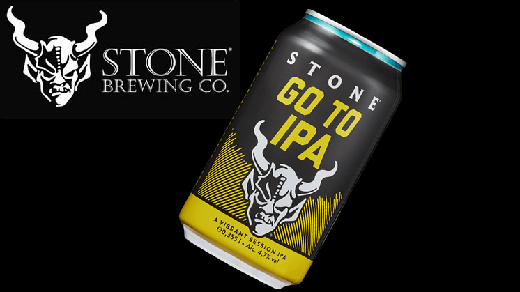 Nu sänker vi priset på Stone Go To India Pale Ale från 22,90 kr till 12,90 kr!