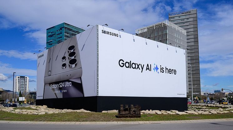 Samsung presenterar nya AI-funktionen Galaxy AI på MWC 2024