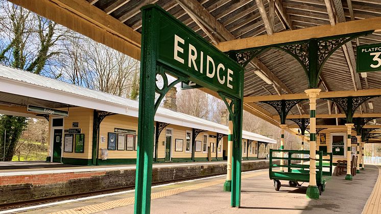 Beautifully restored - Eridge station