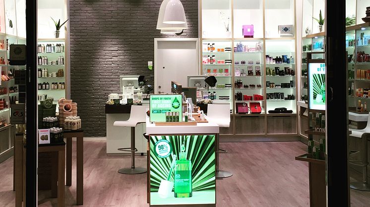 The Body Shop expanderar med fyra nya butiker i Sverige