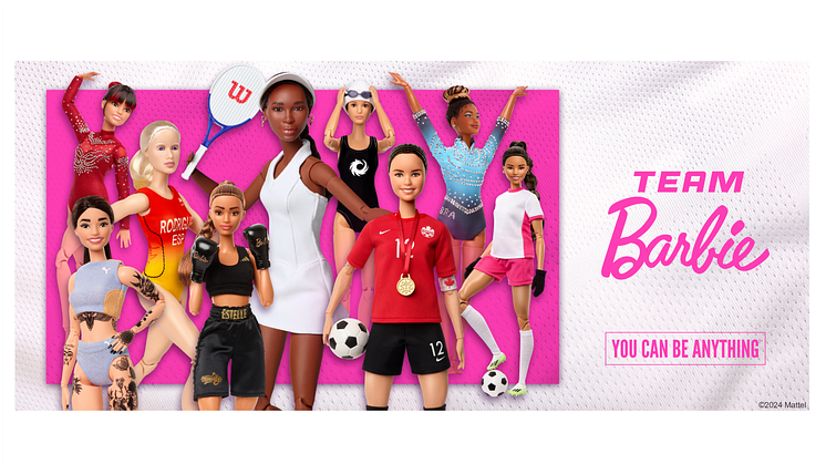 Anlässlich des 65. Geburtstags von Barbie ehrt die Marke neun internationale Sportlerinnen mit nach ihren Vorbildern gefertigten Puppen.