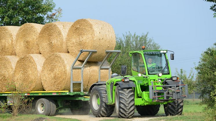 Smarta Merlo för smart lantbruk