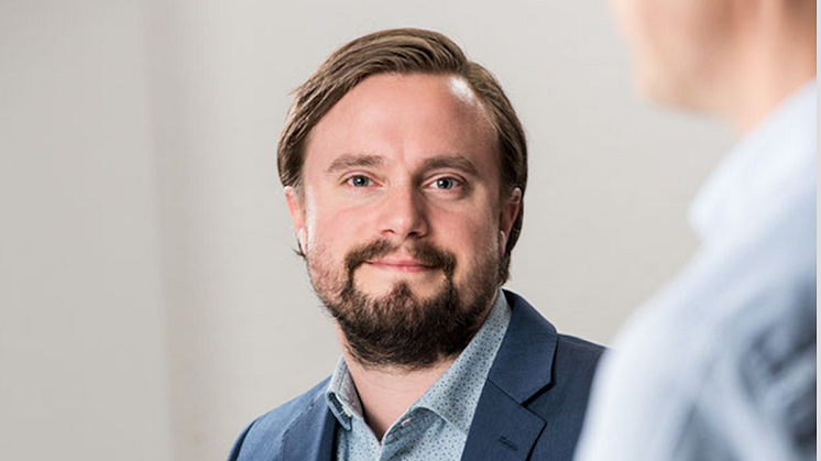 Daniel Lindgren är snart färdigutbildad CRM-konsult och anställd på sin LIA-praktik