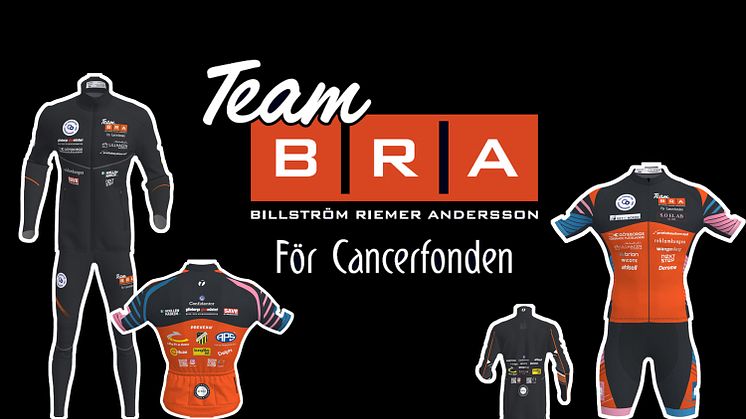 Team BRA motionerar för Cancerfonden – siktar på att samla in 500 000 kronor under 2021