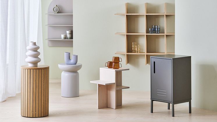 Småmøblerne er ikke lavet til grundlæggende at ændre indretningen, men er tænkt mere som både æstestiske og funktionelle tilføjelser til hjemmet.