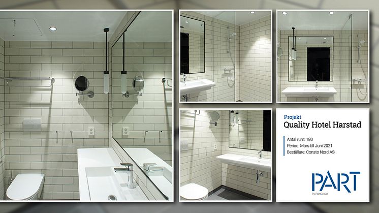 Referensrum Quality Hotel Harstad - 1 av 180 badrum
