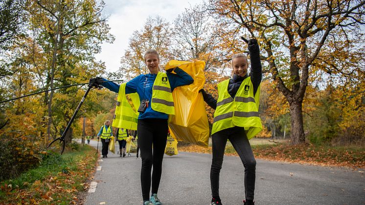 ​Rekordstor städning För ett hållbart Haninge