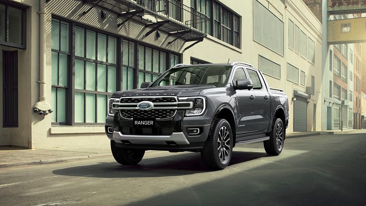 Uusi Ford Ranger Platinum nostaa avolava-auton ylellisyyden uudelle tasolle  