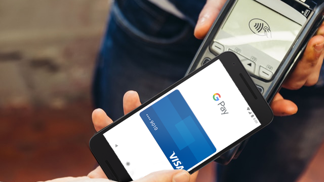 Google Pay mit Visa_