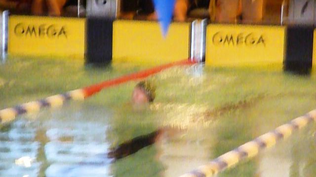 Hedvig Källsand simmar 25 m bröstsim vid LASS KM1 2011