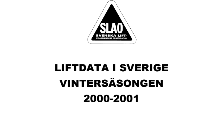 SLAO skiddata 2000-2001