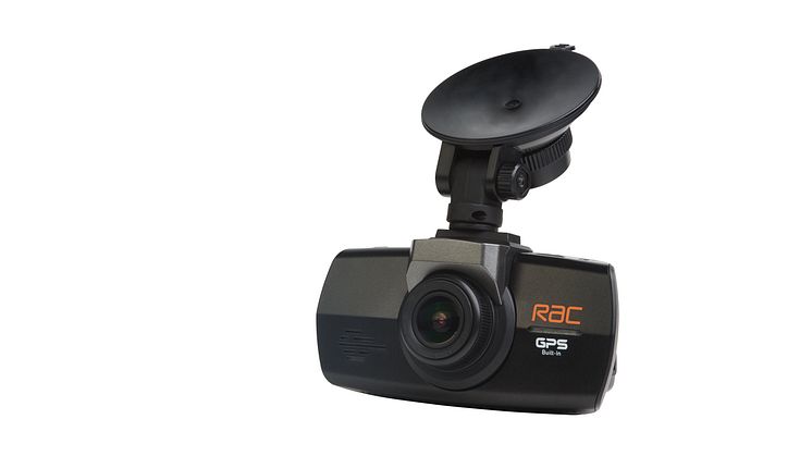 RAC 05 dash cam - front view on white background