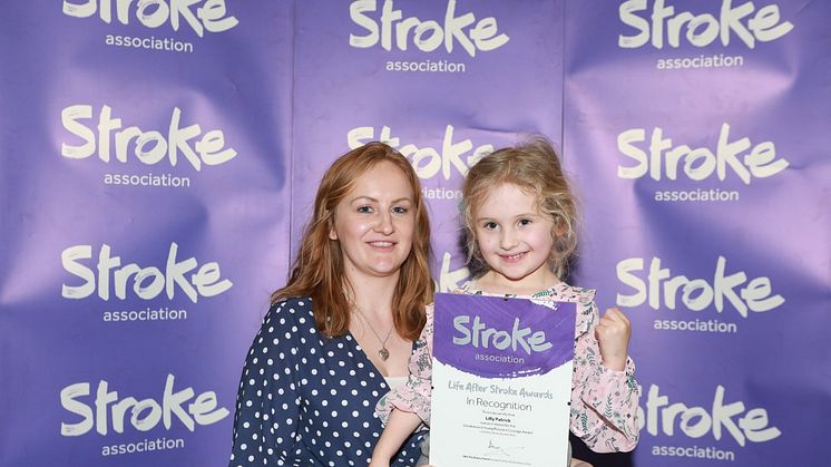 Five-year-old Lilly Patrick from Newborough with mum Claire