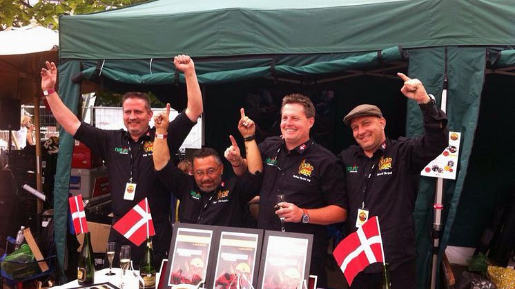 Danmarksmestre i Grill: Holdet "Mad Chefs BBQ"