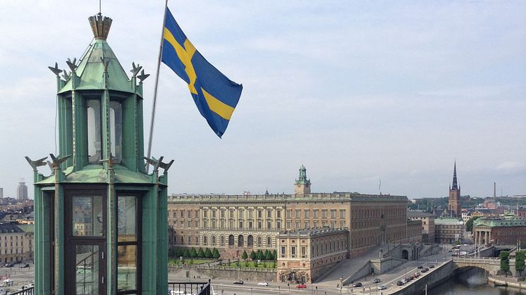 Regnfri midsommar på Grand Hôtel