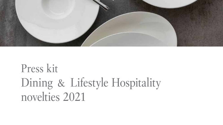 Dining & Lifestyle - Press kit Hospitality 2021