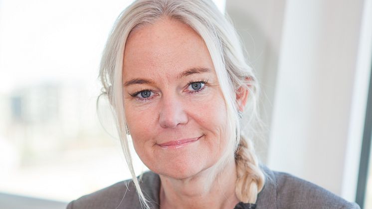 Petra Sörling, tillträdande VD för Rosengård Fastighets AB. Foto: HSB