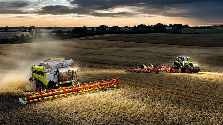 CLAAS har lagt fram årsregnskapet for forretningsåret 2020/2021, som viser en omsetningvekst på nær 20 prosent. (Foto: CLAAS)