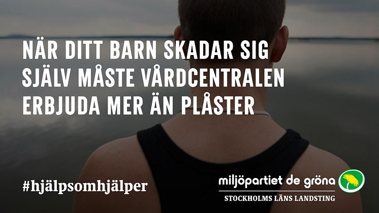 När barn skadar sig själva måste vårdcentralen erbjuda mer än plåster