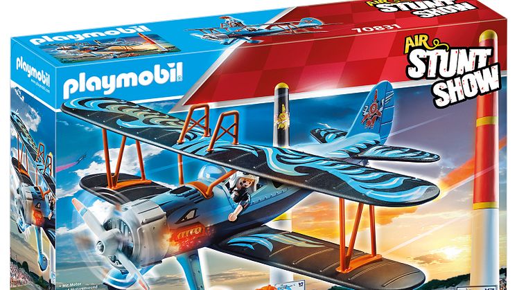 Air Stuntshow Doppeldecker Phoenix (70831) von PLAYMOBIL