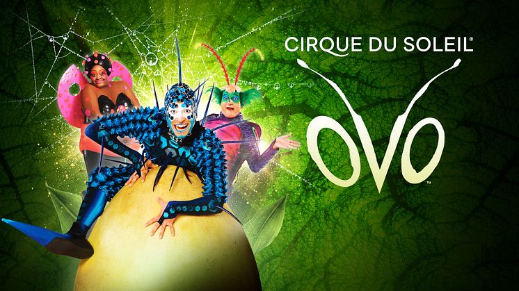 Cirque du Soleil till Sverige med produktionen OVO!