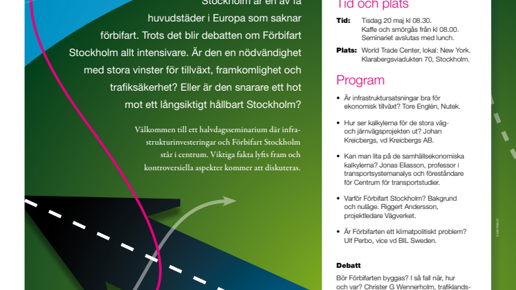 Förbifart Stockholm - hot eller möjlighet?