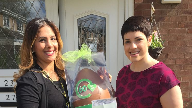 Recycle for Bury Easter egg winner