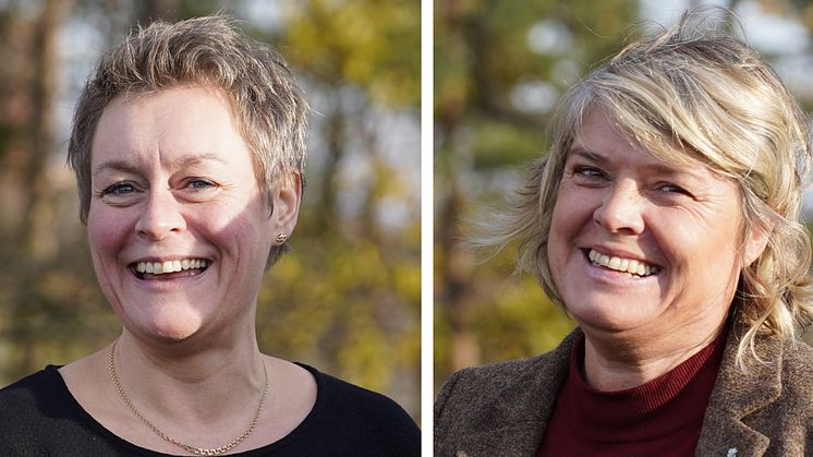 Regionråden Annette Linander (C) och Birte Sandberg (C) välkomnar att Region Skåne äntligen får en definition på "närproducerat".