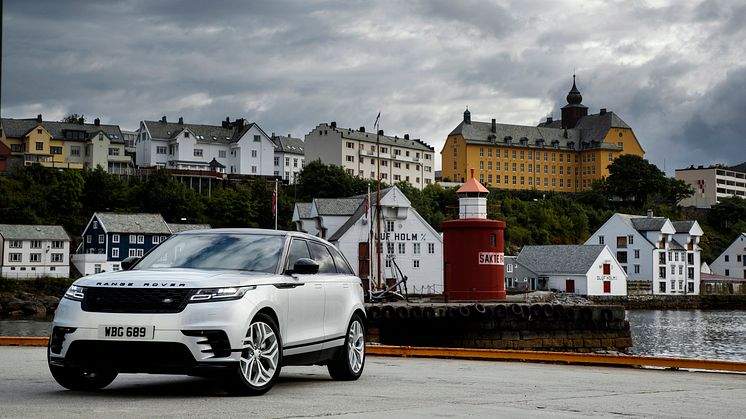 Range Rover Velar kæmper om prestigefyldte priser