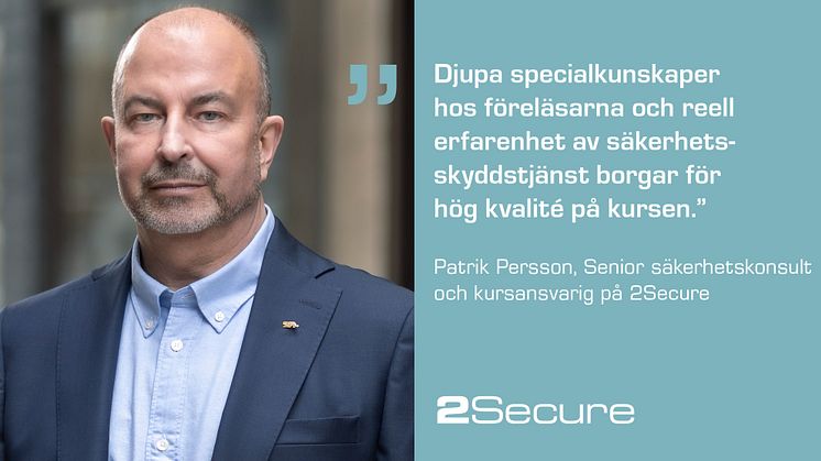 2Secure anordnar innovativ utbildning för säkerhetsskyddschefer