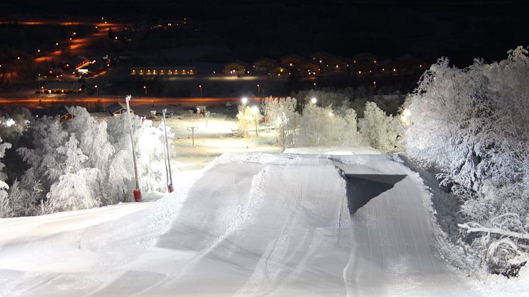 På fredag öppnar Hemavan Snowpark