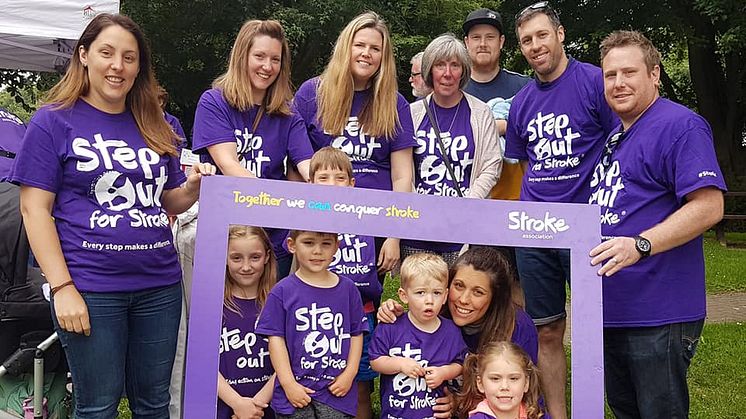 Survivors take a Step Out for Stroke in Chatham