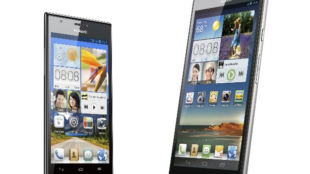 Huawei Ascend P2 och Ascend Mate kommer till Sverige