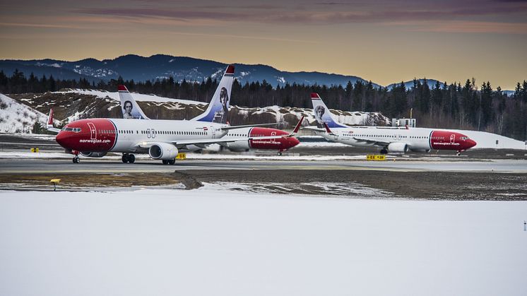 Norwegian reports continued passenger growth and higher load factor in January