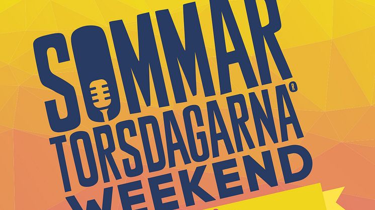 Sommartorsdagarna® i Borås utvecklas i år till Sommartorsdagarna Weekend
