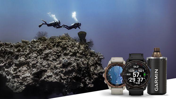 Garmins nye Descent Mk3 dykkercomputere har 200 meter dykkerklassificeringer, lyse AMOLED-skærme og en indbygget lommelygte