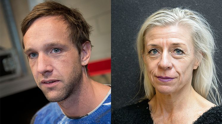 Jefta Van  Dinther och  Charlotta Öfverholm   Foto: Noella Johansson och Lars Pehrson