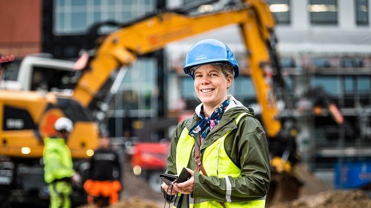 Anna Fredriksson, professor i bygglogistik vid LiU ska göra verkstad av donationen på tio miljoner kronor. Foto: Thor Balkhed