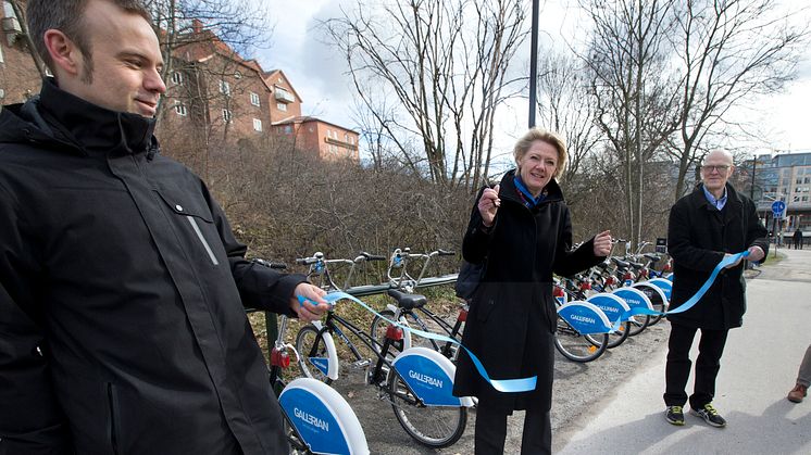 Hamilton (M): 31 nya lånecykelstationer och 600 nya lånecyklar under 2014 