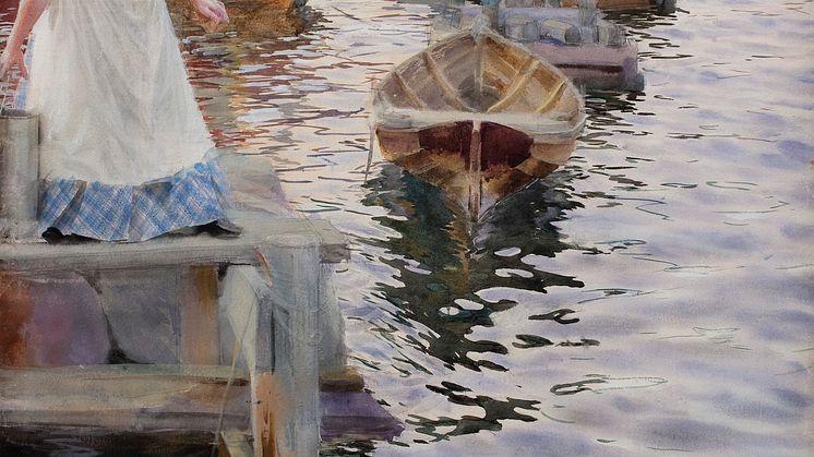 Anders Zorn, Lapping Waves, 1887. Photo: The National Gallery of Denmark.