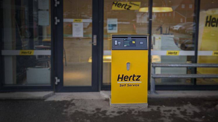 Hertz Smart Safe og Self-Service