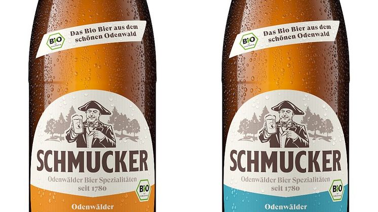 Regional, natürlich und jetzt auch Bio: Schmucker überzeugt mit zwei neuen Bio-Bieren 