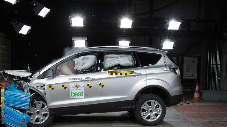 Ford dominerar 2012 års Euro NCAP:s Best-in-Class med Kuga, Transit Custom och B-MAX i säkerhetstoppen 