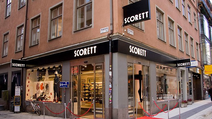 Dagens Scorettbutik på Drottninggatan, Stockholm