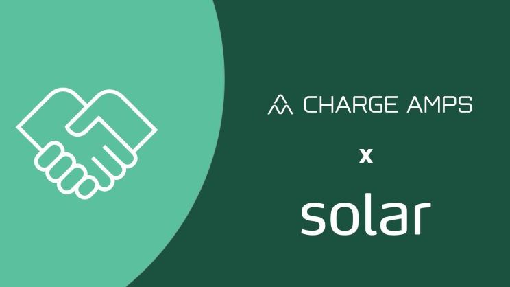 Solar Sverige ingår samarbete med Charge Amps