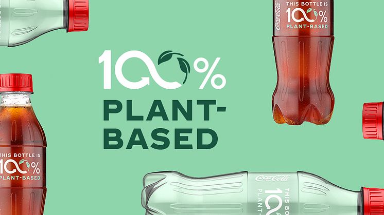 Coca-Cola stellt neuen Flaschenprototyp aus 100 Prozent pflanzlichen Rohstoffen vor