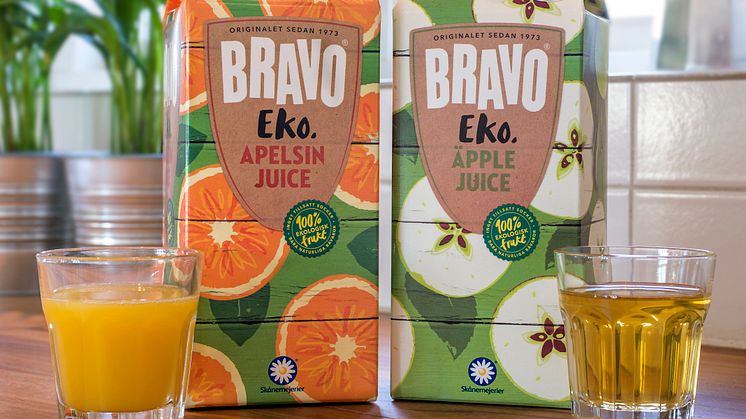 Bravo juicar upp vardagen med ekologiska nyheter!