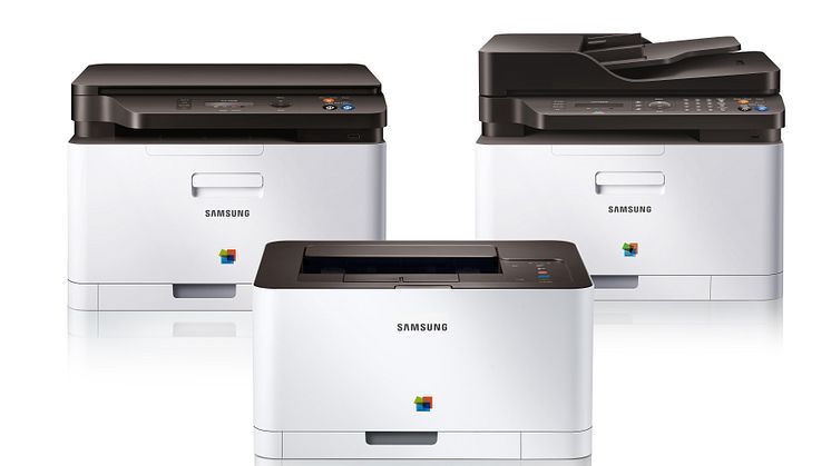 Samsung Xpress C410W: Fargeprint rett fra smarttelefonen